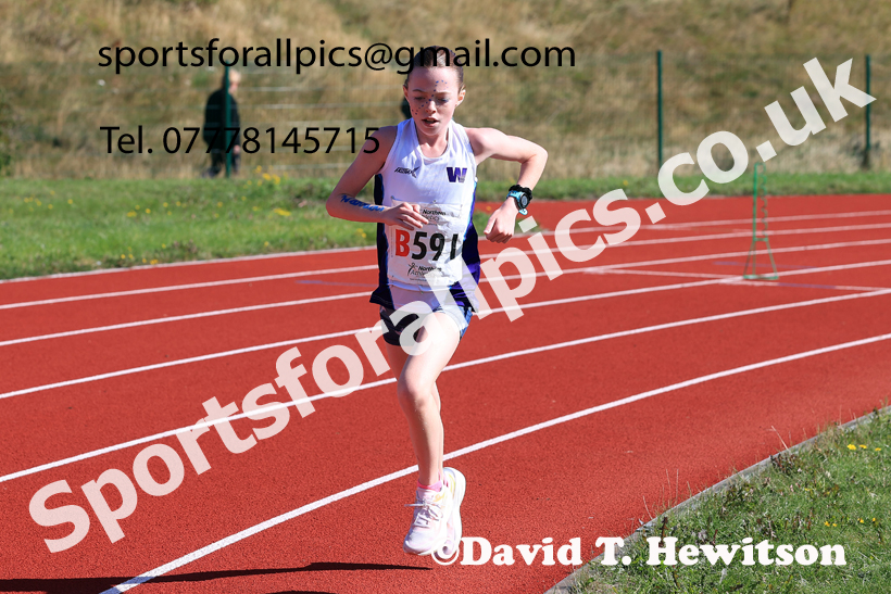 Girls Under-16s, 2026 Northern Mens 6 and Womens 4 Stage and Youngsters Relays, Silksworth, Sunderland. Photo: David T. Hewitson/Sports for All Pics